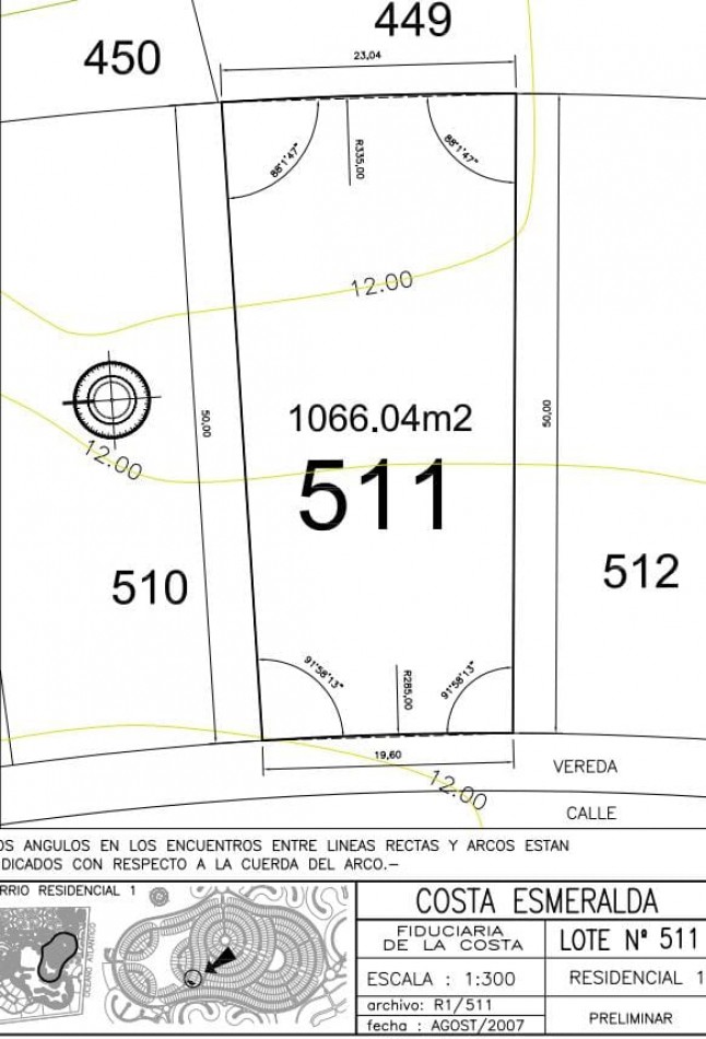 lote en venta residencial 1 511