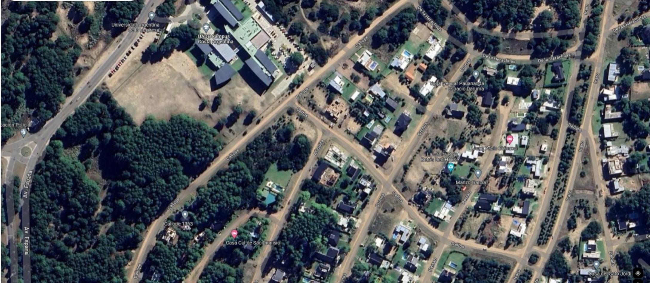 Lotes a la venta Barrio Nayades Pinamar.