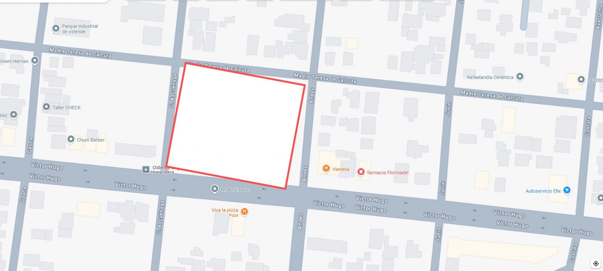 Lotes comerciales a la venta 